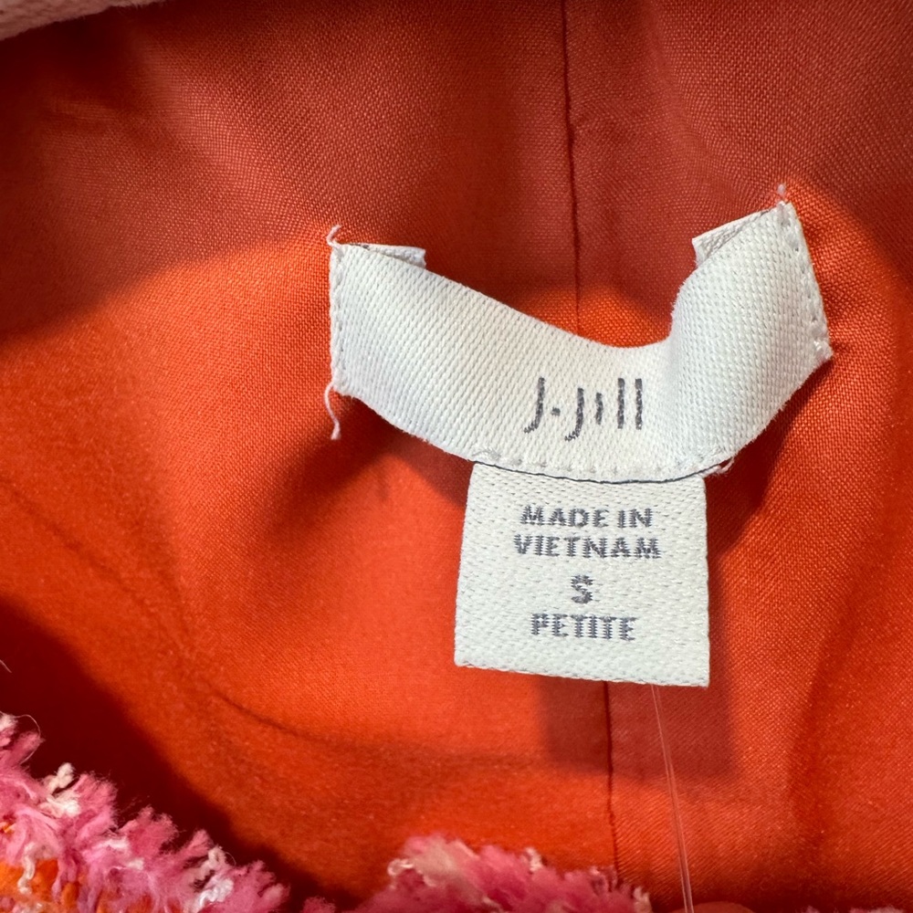 J. Jill Dahlia Tweed Jacket Size SP - Picture 10 of 14